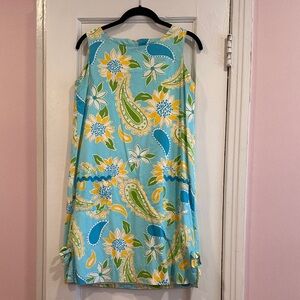 Lilly Pulitzer Floral Paisley Shift Dress